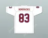 Benutzerdefinierte Namensnummer Ted Hendricks 83 Hialeah Senior High School Vollblut White Football Trikot 1 Top-S-6xl