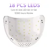 Pose 48W 30 LEDS Séchure lampe pour les lampes à ongles de manucure Sécheur d'ongles LED UV pour le durcissement UV Gel Vernis Têt