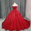 Baljurk prinses Quinceanera jurken pailletten veter strapless zoet 16 prinses feest verjaardagsvestidos de 15 anos q02