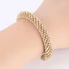 Armreifen offene Manschetten Armbänder Armreifen für Frauen Gold Silber Farbe Kristall Strasskette Erweiterbares Armband Schmuck Geschenk hoher Qualität