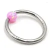 Orecchini per borchie e15e sofisticate gioielli piercing per piercing royal blu leggero bianco rosa