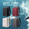 حقيبة الظهر متعددة الوظائف كمبيوتر محمول رجل الحقائب الطائرة أكياس دفتر جوي للمرأة