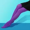 Women Socks 8 Colors Women's Spring Autumn Footed Thick Opaque Stockings Pantyhose Tights