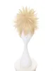 Anime unisex dla mojego bohatera Academia Bakugou Katsuki krótko warstwowy cosplay Wig CAP4738153