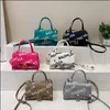 Sac pour femmes 2023 Nouveau Crocodile Mode Fashion Small Square Sac Sac à main