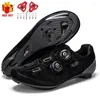 Sapatos de ciclismo Men Bike Sneakers Cleat sem deslizamento masculino de bicicleta de bicicleta de bicicleta de bicicleta SPD Velocidade