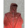 Trapstar Spring and Autumn Hooded Trendy Brand New Jacket Red Long Sleeved Windbreaker Rush Coat Unisex