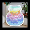 Party Dekoration Personalisierte Belohnung Jar Star für Kinder Klassenzimmer magnetisch Klassenzimmer Vorstand a