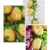 Party Decoration Simulation Vegetable Potatoes String Artificial Fake Vegetables Realistic Hanging Display Pendant