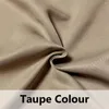 Curtain 1PC Waterproof Outdoor Thermal Insulated Sun Blocking Tab Top For Patio Porch Pergola Cabana Decoration