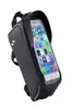 Carbon grain Waterproof Front tube bag Cycling Bike Bag Phone GPS Holder Stand Handlebar Mount Bag Bike Accessories sports GPS pho6736443