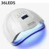 Dryers 36LED Nail Drying Lamp LED UV Lamp For Nails For Drying Gel Polish With Smart Sensor UV Lamp For Manicure Salon Tool Equipment