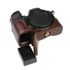 Cameras Protective Genuine Leather Camera Case for Nikon Z50 Z50 Half Body Skin Cover with Battery Opening