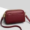 Mehrschichtige Geldbeutel PU Luxus Handtaschen Frauen Umhängetaschen Designer Crossbody -Tasche für Bag Mode weiblicher Messenger