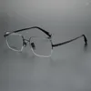 サングラスQonoic China Wholesale Model Ready Stock Titanium Eyeglasses Frames光学眼鏡80928