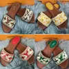 2023 Femmes designer pantoufles Sandales transparentes Lettre pour femmes imprimées Luxury Sumder glissements Lady Flip Flops Flat Shoe Sneakers Taille 35-40