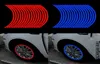 New creative 10 inch17 inch car color tire rim car reflective stickers car tire ring reflective stickers cool inner circle person4591227