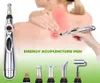 Elektronisk akupunktur Pen Electric Meridians Therapy Heal Massage Pen Meridian Energy Pen Relief Smärtverktyg Massage Tool4377084
