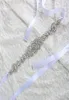 2018 Prachtige Rhinestone Bridal Sash trouwriem echt beeld goedkoop wit ivoor satijnen trouwjurk riem op maat gemaakt EN121529795041