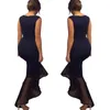 Casual Dresses VICONE Women's Sleeveless Sexy Bodycon Party Long Fishtail Dress Evening M5780