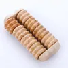 1pc Holzmassage Hand Fußkörper Roller Massagegeräte Heigh Quality Heißer Verkauf Massivholz All Körperbraun Körperentspannung