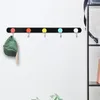 Hooks Hat Organizer Rack Wandbevestiging Lijm eenvoudig installatierekhanger display decor voor thuisbalkon kantoor slaapkamer gang