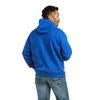 OEM Custom 100% bawełniany projektant 3D Expossing Hoodie Streetwear Pullover Premium Exium Expossed Blue Męskie Bluzy