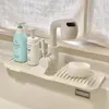 Bath Mats Silicone Drain Pad For Faucet Anti Slip Washbasin Splash Kitchen Countertop Elevated Waterproof Bathroom Sink