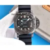 Watch Watches Designer für Herren Mechanische automatische Bewegung Sapphire Mirror 47mm Gummi -Sport -Armbanduhren wasserdicht