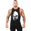 Heren tanktops sportschool top mannen shirt man spier fit t-shirt fitness bodybuilding stringer vest kleding kleding singlets spiert-shirts