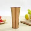 Tasses 304 tasse de bière en acier inoxydable Boisson froide jus de café d'eau mojito vase cadeau