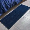 Tapis de bain étanches et facile à nettoyer le tapis de sol pour salle de bain en tissu durable absorbant