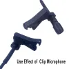 Accessori Canfon 2pcs clip pulsante ABS Microfono ABS per Sony UWP V1/D11/D21 SENNHEISER Microfono wireless saramonico