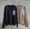 2024 SS SUJETOR Men's Fashion Sweater de diseñador casual de hombre de punto largo