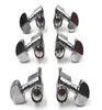 Grover Style Silver Semiccle Guitar Tuning Pegs Taillers Machine Head 3L3R Whars6100290