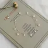 Ashiiqi Natuurlijk zoetwaterparel Anklet echt 925 Sterling Silver Handmade Jewelry Wedding Lady 240408