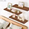 Other Home Decor Floating shelves rural wooden wall home storage racks mounted decoration display yq240408