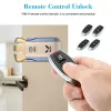 Lock Smart Lock Security Door é fácil de instalar o WAFU 018 PRO ELÉTRICO LOCK CONTROLE sem fio com interruptor remoto