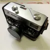 Tillbehör för Rollei 35 35S 35T 35Se Camera Protective Hleeve Shell med remmar Handverk kamera äkta läderkohide väska kroppslåda fodral