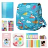 Camera Fujifilm Instax Mini 9 8 8+ ACCESSOIRES CAMERIE Kit de bundle Sang d'épaule Sac Case photo album Films Filtres Filtres Selfie Lens Set