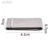 Money Clips Unisex Stainless Steel Credit ID Card Holder Cash Bills Slim Pocket Money Clip 240408