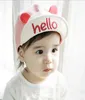 Nouveau bébé chapeau avec dessin animé design de chat enfants Baseball Hat Boy and Girls Sun Sunat Cotton Cotton Casquette Peak Cap6238752