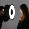 Tillbehör PuLuz 45 cm Ring Softbox Speedlight Round Style Flash Light Photography Shoot Soft Box Foldbar Soft Flash Light Diffuser