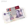 Geldclips Zweiseitiger Edelstahl Slim Pocket Money Clip Kreditkarte Bargeldinhaber 240408