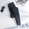 Women's Jeans Woman Pants Large Size High Waist Spring Autumn Tight Tappered Pencil Pantalones Vaqueros Mujer