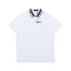 Polo Summer Fashion Casual T-Shirt Designer heren heren high-end polo Letter Print Fashion Polo #031