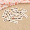 accessories Custom Ironing Labels,School Labels,Personalized Names, Name Tags,Clothing Labels for Children,1.25x5cm,Iron Tags(TB5667)