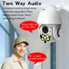 System YCC365PLUS 1080P Wi -Fi Camera Outdoor Street Video Supiillance Автоматическое отслеживание с удаленным видом на обнаружение движения для домашней безопасности