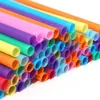 Disposable Cups Straws Multicolor Drinking Plastic Bar Party Wedding Kitchen Pajitas Plastique Beverage Straw Wholesale Tableware