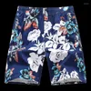 Men's Shorts 2024 Style Summer Men Beach Short Breathable Quick Dry Loose Casual Haw Aii Printing Man Plus Size 6XL